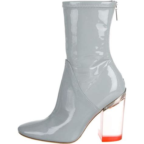 dior lucite heel boot|dior designer ankle boots.